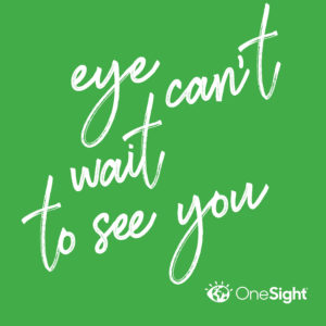 eye can't wait to see you